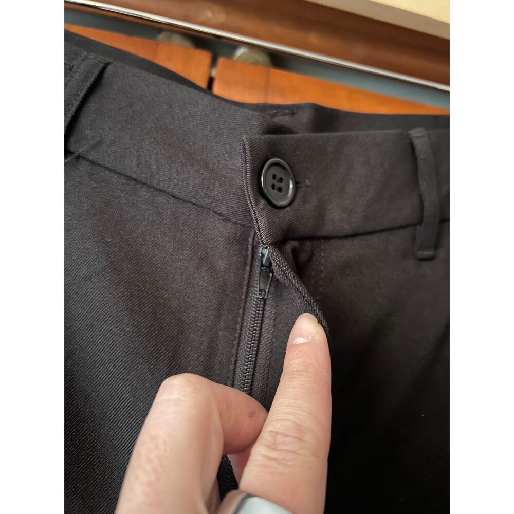 NWT Halara Women's High Waisted Pocket Straight Leg Work Pants Black Size M - Picture 5 of 14